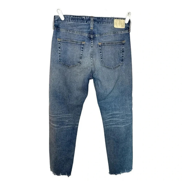 AG Andriano Goldschmied  The Sloan Crop Vintage Straight leg Crop Size  26 - Picture 3 of 11